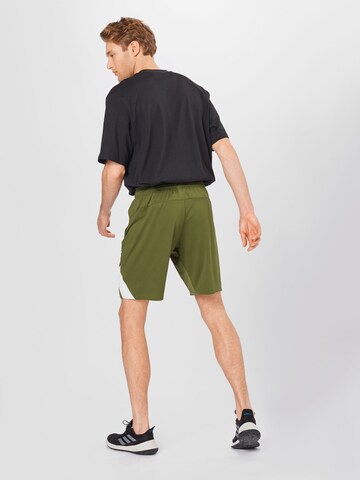 ADIDAS PERFORMANCE Regular Workout Pants in Green