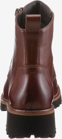 ARA Lace-Up Ankle Boots in Brown