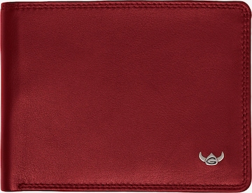 GOLDEN HEAD Wallet 'Polo' in Red: front