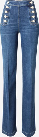 Wide Leg Jean Elisabetta Franchi en bleu : devant