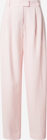 MSCH COPENHAGEN Wide Leg Hose 'MSCHFranciska' in Pink: Vorderseite