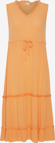 ICHI Dress 'Marro' in Orange: front