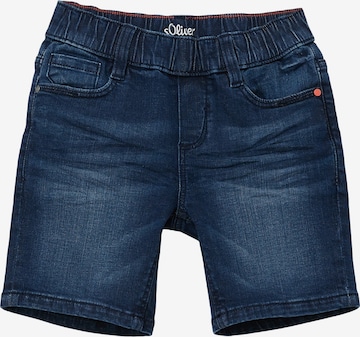 s.Oliver Regular Jeans in Blauw: voorkant