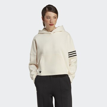 ADIDAS ORIGINALS Sweatshirt 'Adicolor Neuclassics' in Weiß: Vorderseite