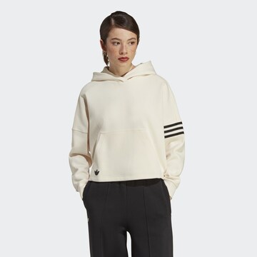 ADIDAS ORIGINALS Sweatshirt 'Adicolor Neuclassics' i beige: framsida