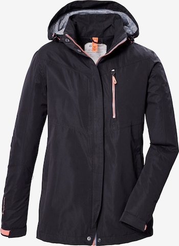 KILLTEC Funktionsjacke in Schwarz: Vorderseite