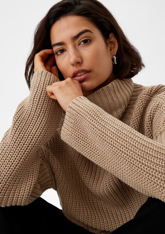 comma casual identity Pullover i beige