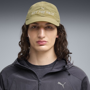 PUMA Sports cap 'Run' in Green: front
