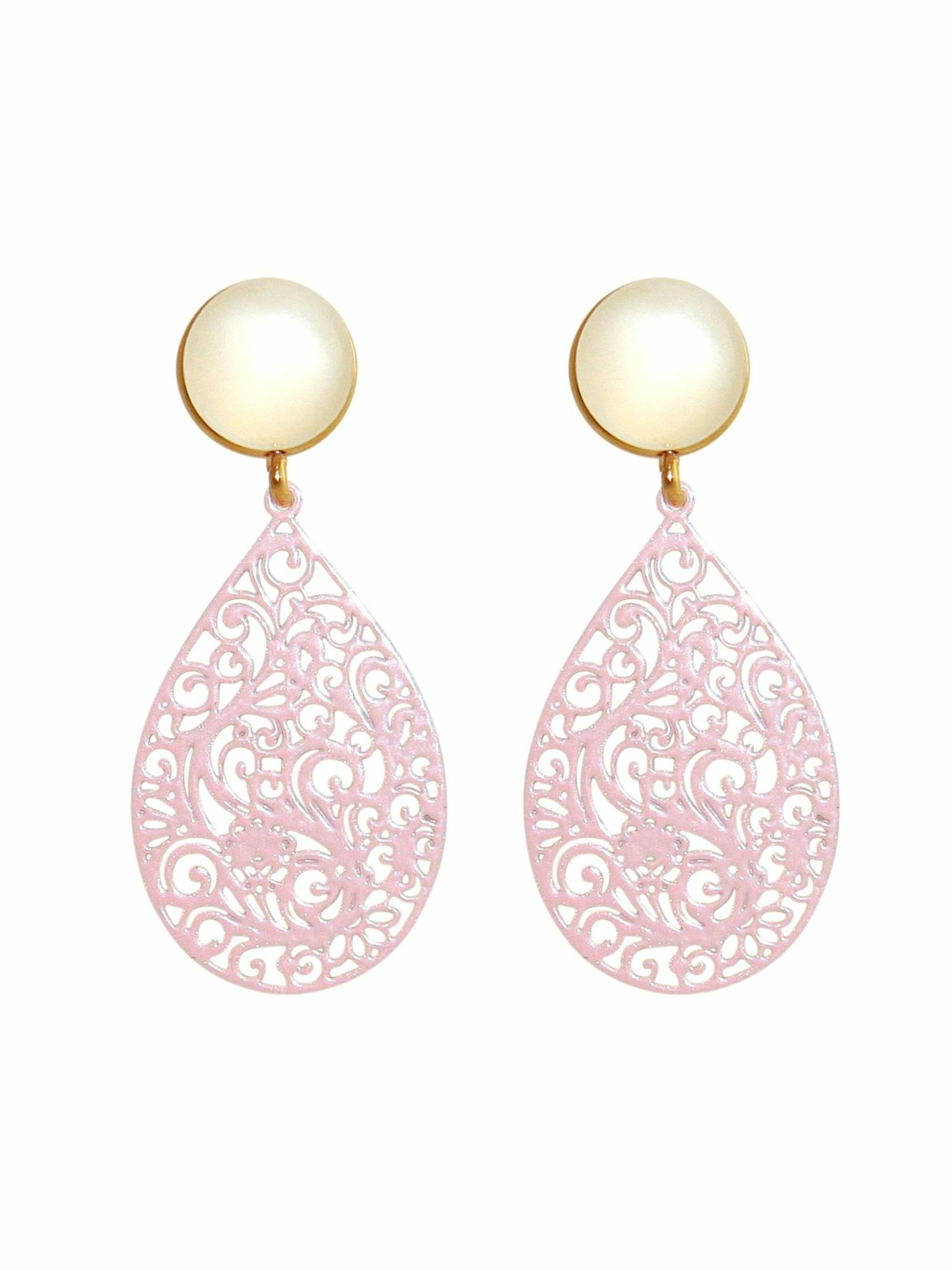 Frauen Schmuck Gemshine Ohrringe in Pink - QS91864 Frauen Schmuck Gemshine Ohrringe in Pink - QS91864
