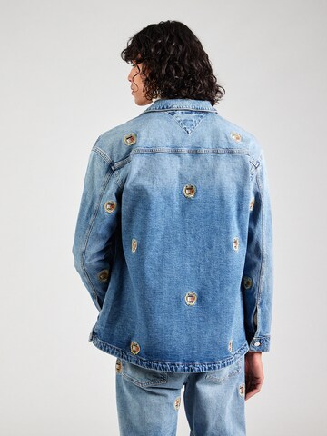 Tommy Jeans Comfort Fit Hemd in Blau