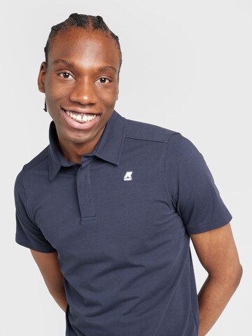 K-Way Poloshirt 'VINCELLE' in Blau