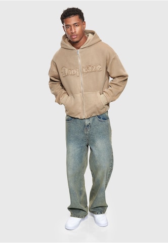 Giacca di felpa di Dropsize in beige