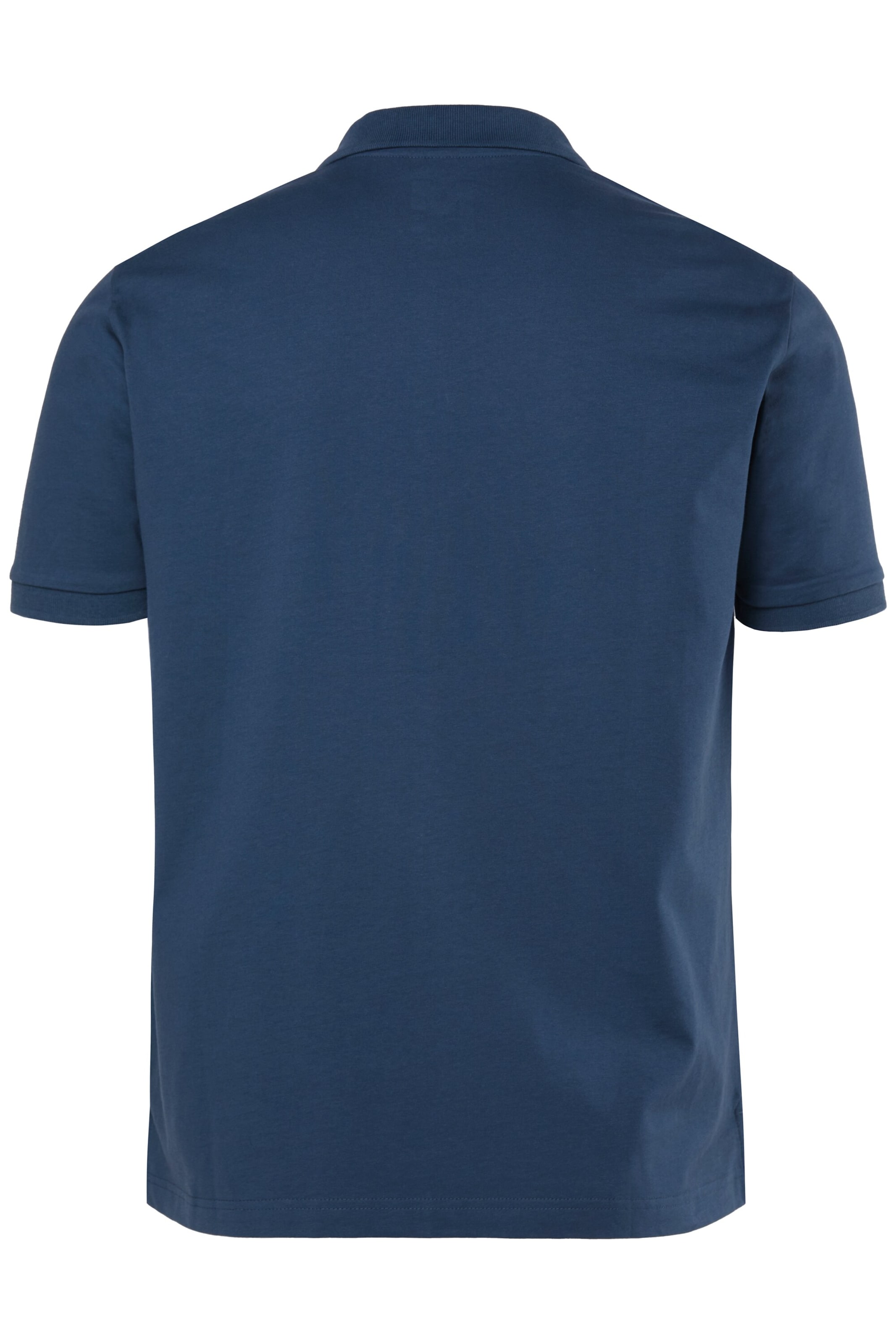 Men Plus Poloshirt in Blau