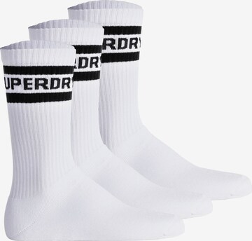 Superdry Sports socks in White