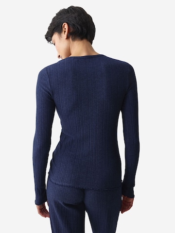 TRIUMPH Shirt ' Red Label Versatile Rib ' in Blue