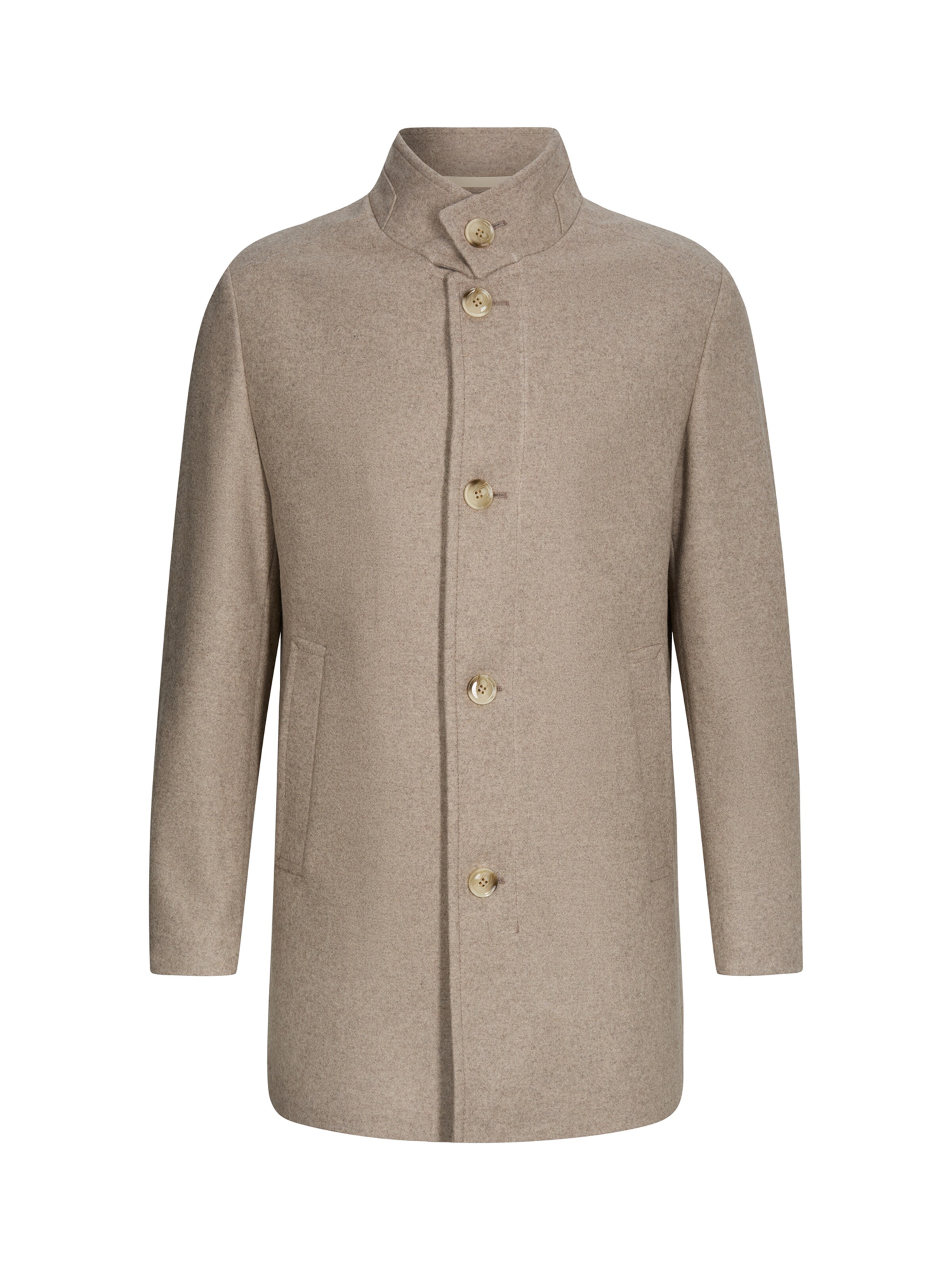STRELLSON Between-Seasons Coat in L-XL in Beige, Item view