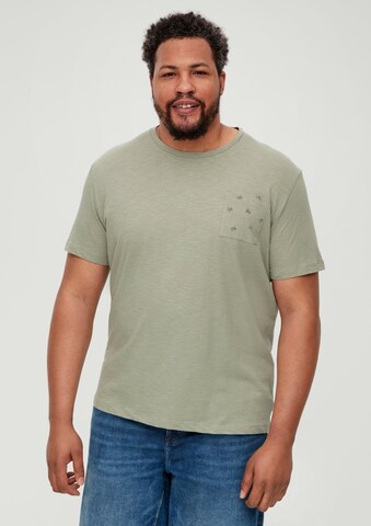 s.Oliver Shirt in Groen: voorkant