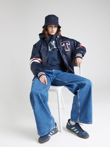 Tommy Jeans Bluzka sportowa w kolorze niebieski