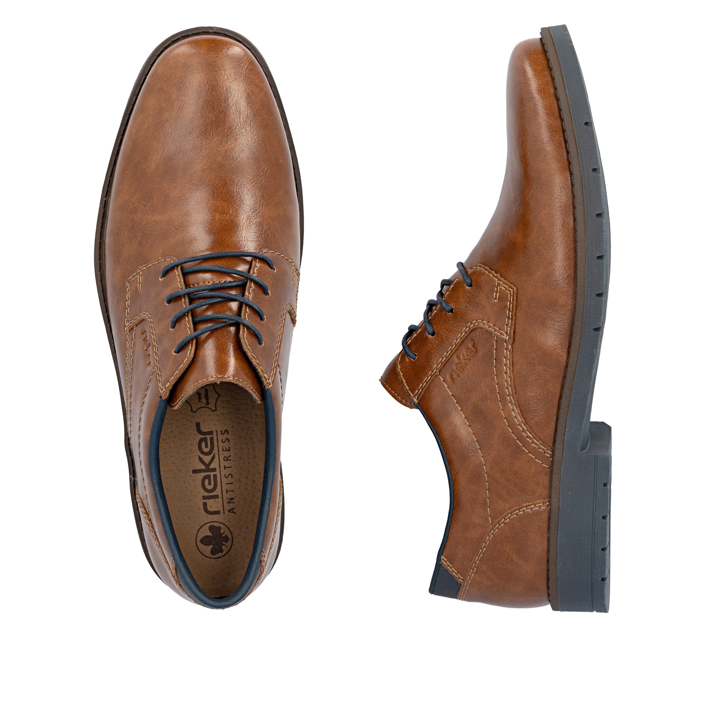 Rieker Lace-Up Shoes in Brown