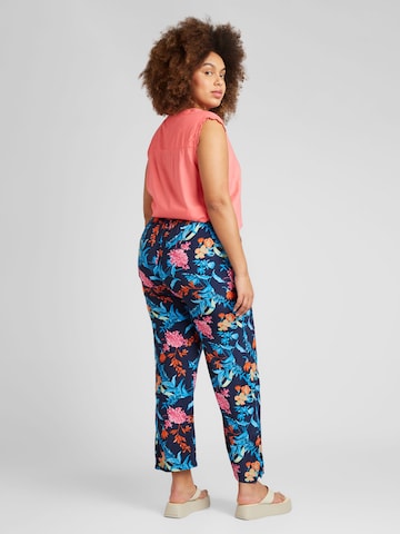 ONLY Carmakoma Loose fit Pants 'KYRA' in Blue