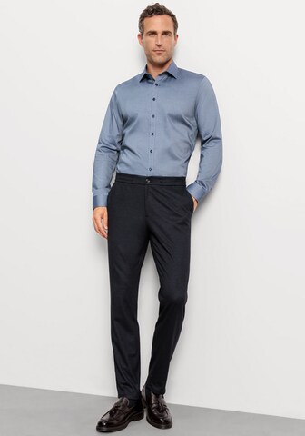 OLYMP Slim Fit Businesshemd in Blau