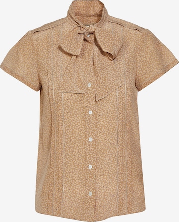 Camicia da donna 'Burberry Bluse' di BURBERRY in marrone: frontale