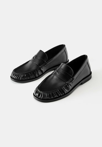 Pull&Bear Mokassin in Schwarz