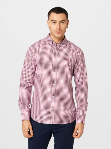 BURTON MENSWEAR LONDON Regular Fit Hemd in Lila: predná strana