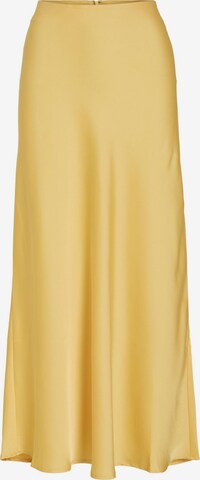 VILA Skirt in Yellow: front