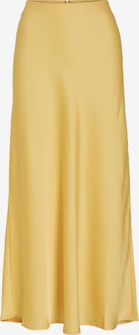 VILA Skirt in Yellow: front