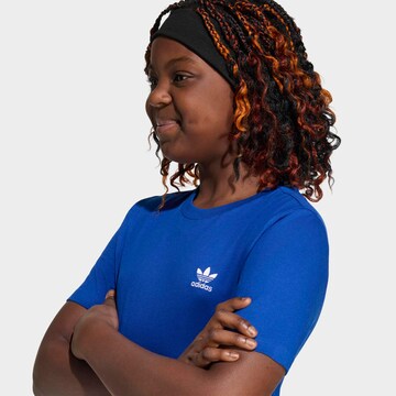 T-Shirt 'Trefoil Essentials' ADIDAS ORIGINALS en bleu