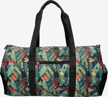 NOBO Sports Bag 'Tropical' in Green: front