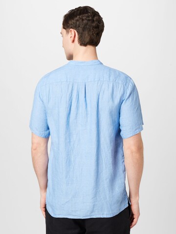 TOMMY HILFIGER Klasický střih Košile 'MANDARIN' – modrá