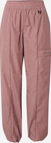 raudona COLUMBIA Siaurėjantis Laisvalaikio kelnės 'Boundless Adventure Pant-Fig': priekis
