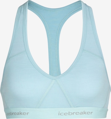 Soutien-gorge de sport 'Sprite' ICEBREAKER en bleu : devant