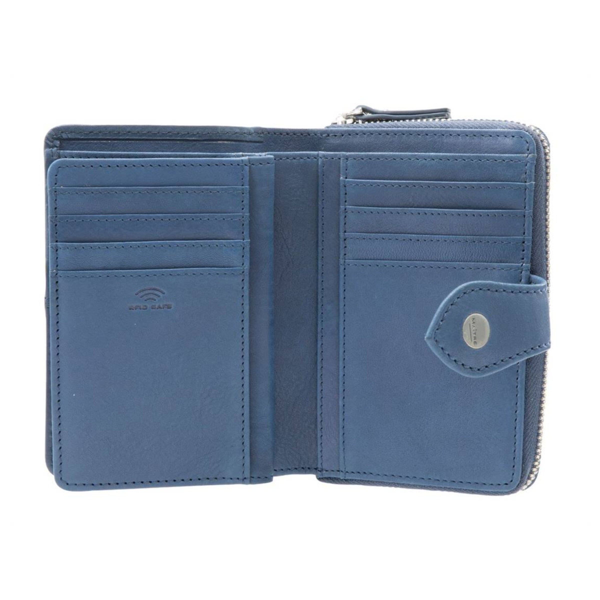 Maître Portemonnee 'Lemberg Diethilde' in Blauw