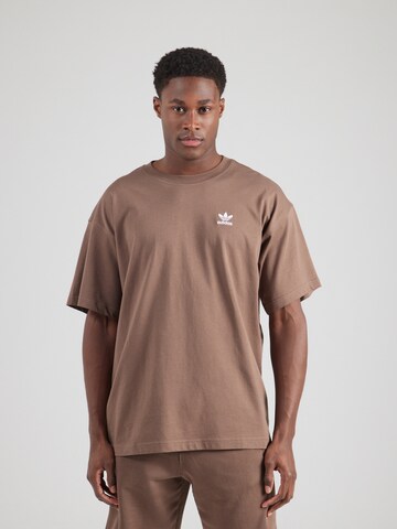 ADIDAS ORIGINALS Μπλουζάκι 'ESS' σε καφέ: μπροστά