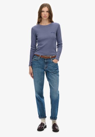 T-shirt 'Athletic Essentials' Superdry en bleu