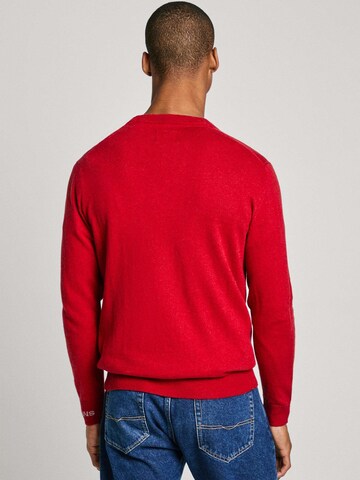 Pull-over ' NEW ANDRE' Pepe Jeans en rouge