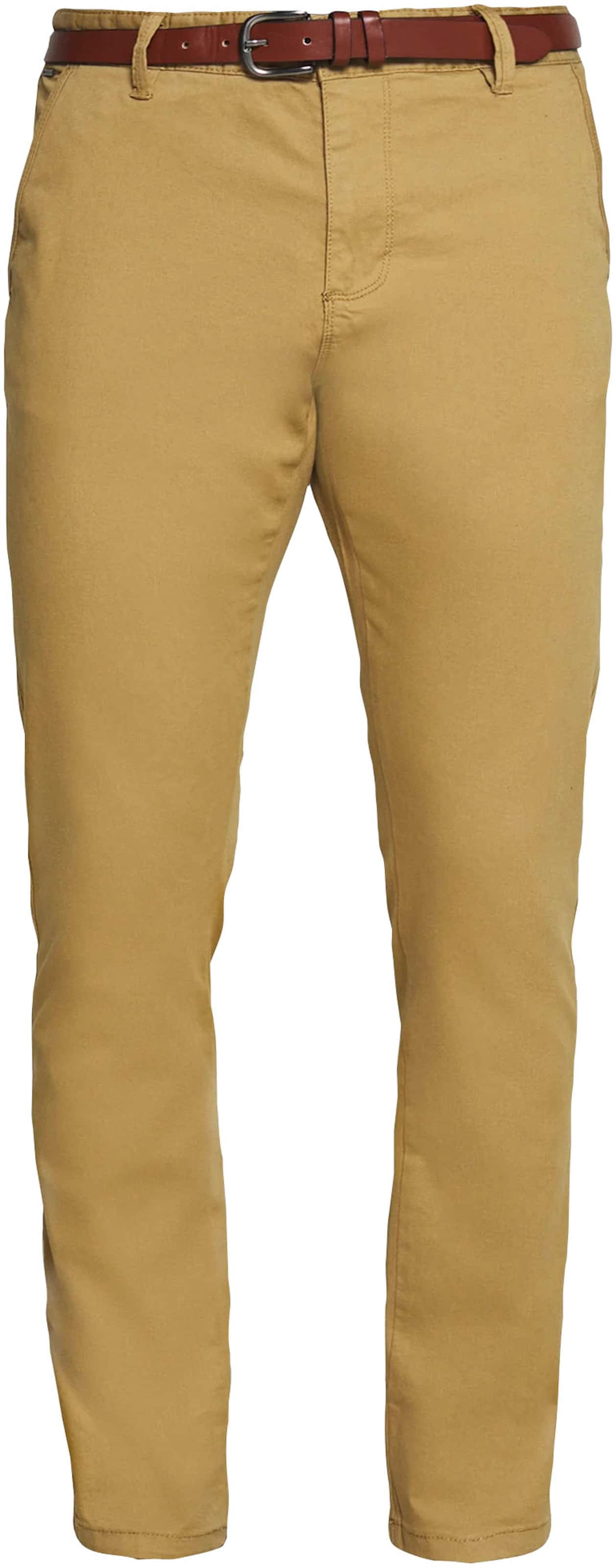 INDICODE JEANS Regular Pants in Brown: front