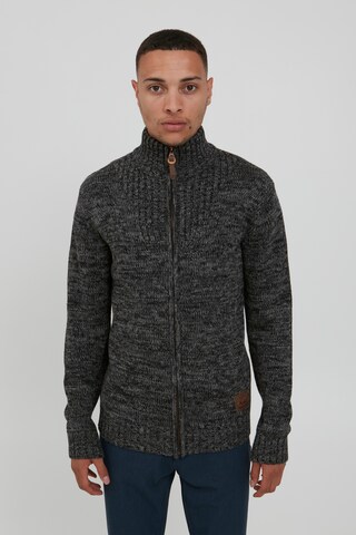 !Solid Knit Cardigan 'Pomeroy' in Grey: front