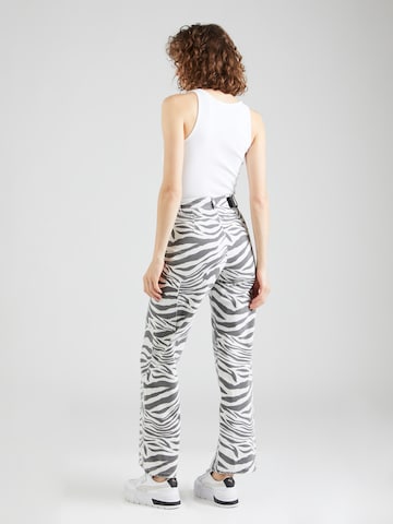 Loosefit Pantalon Tally Weijl en blanc