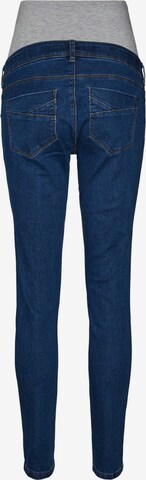 MAMALICIOUS Slim fit Jeans 'Flori' in Blue