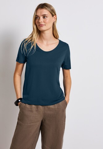 STREET ONE Shirt in Blue: front
