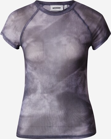 WEEKDAY - Camiseta 'Sia' en gris: frente