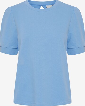 ICHI Shirt 'Yarla' in Blauw: voorkant