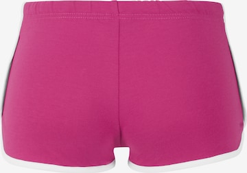 Urban Classics Slimfit Spodnie sportowe w kolorze różowy