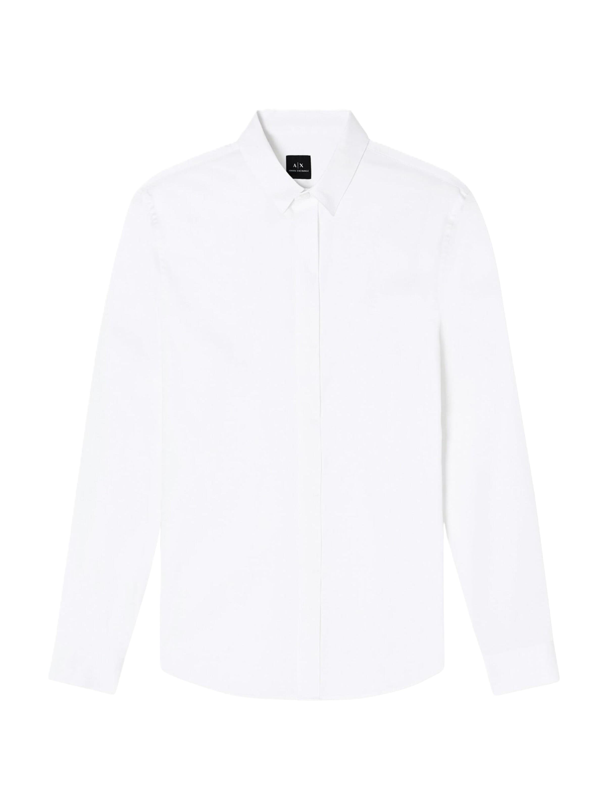 T-Shirt '8NZCBD' ARMANI EXCHANGE en blanc : devant
