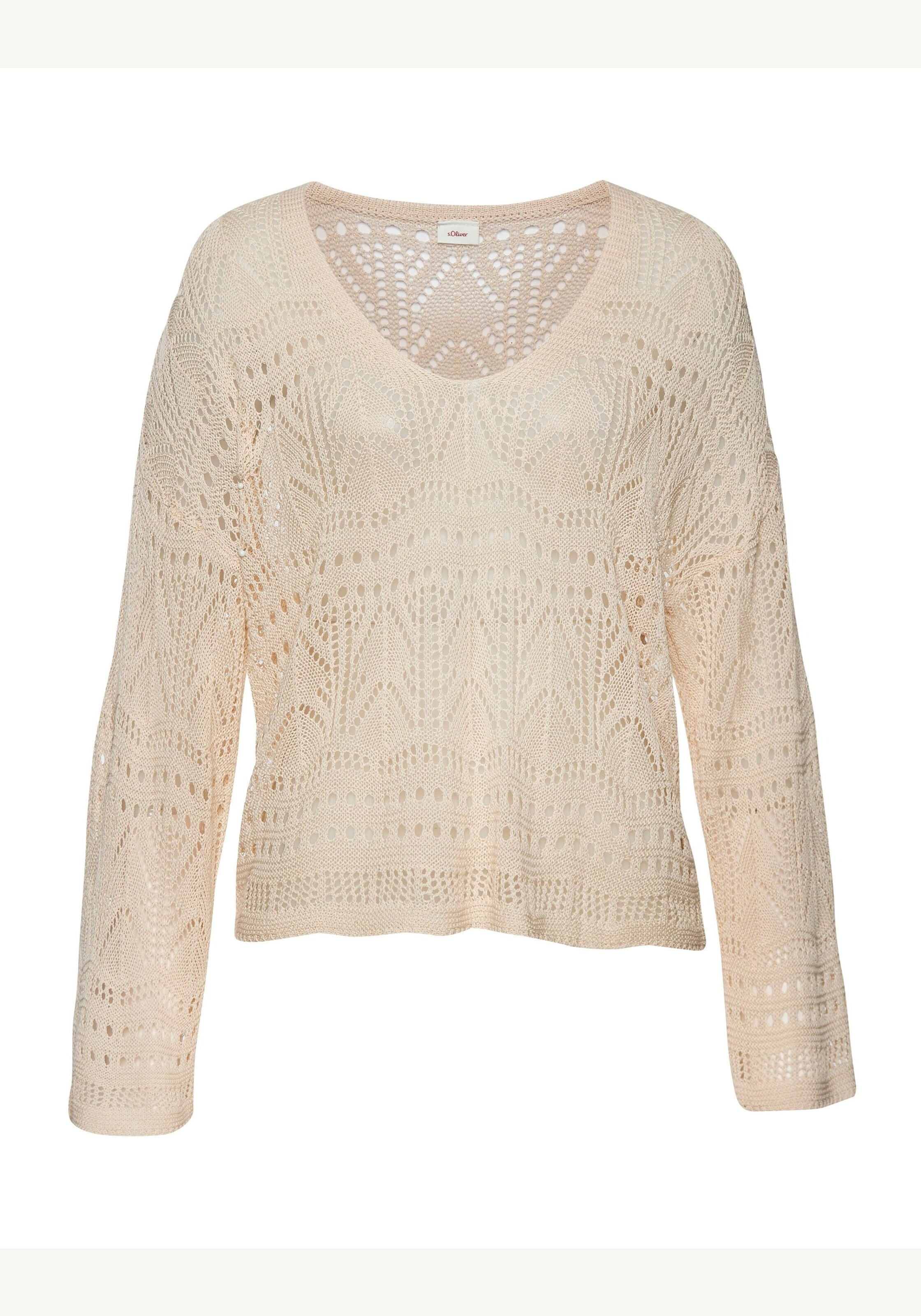 Pull-over s.Oliver en beige : devant