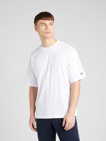 Champion Authentic Athletic Apparel Koszulka 'Legacy' w kolorze biały: przód